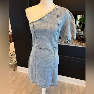 Entro blue jean NWOT dress Size Large